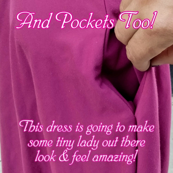 Bebe Fuchsia Minidress With Pockets - Picture 6 of 10